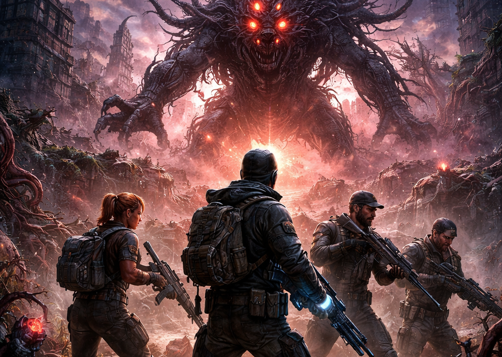 Once Human 6 star blueprints upgrade system showing golden stars connected to weapon and gear blueprints